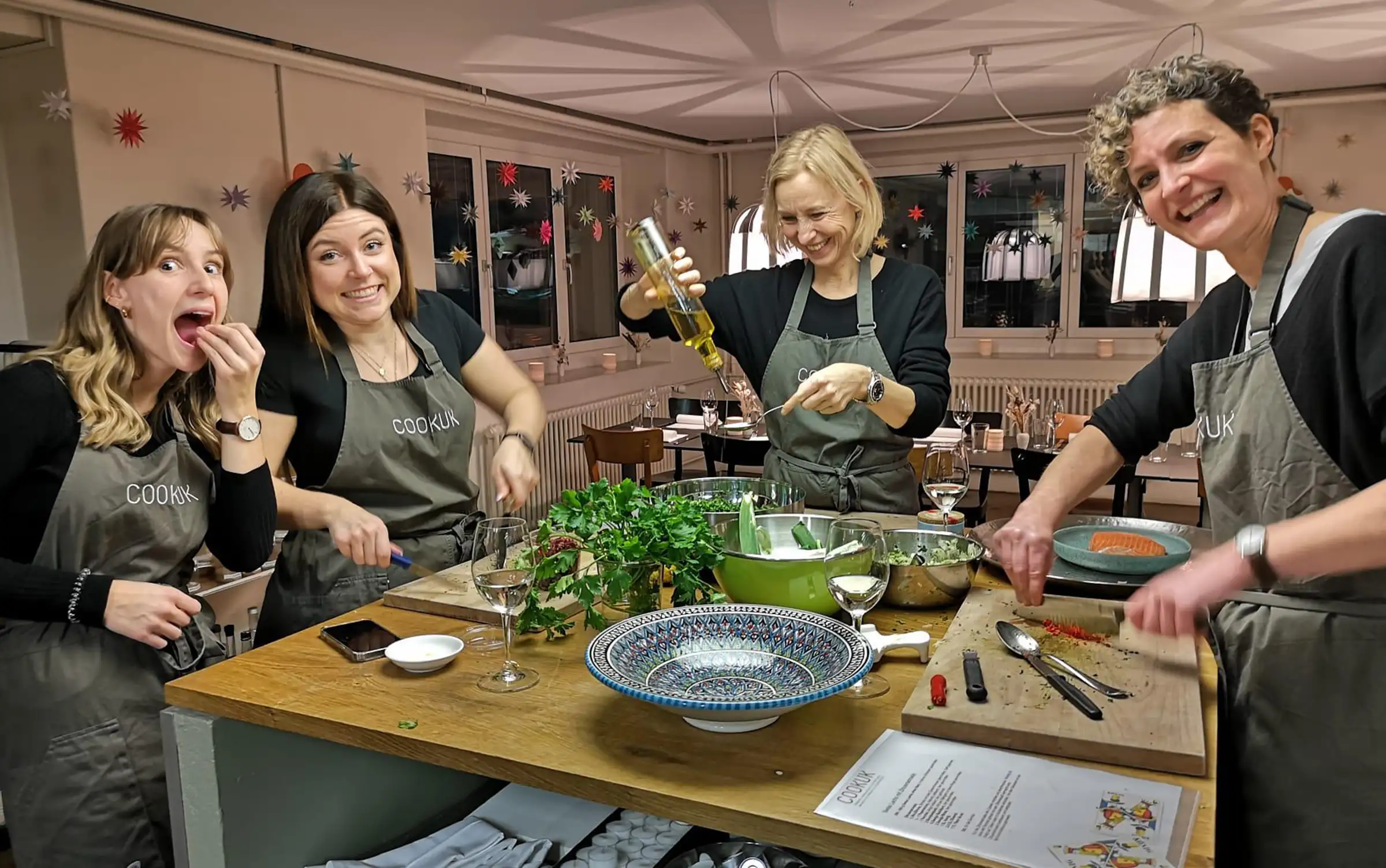 Weihnachtsessen Banner